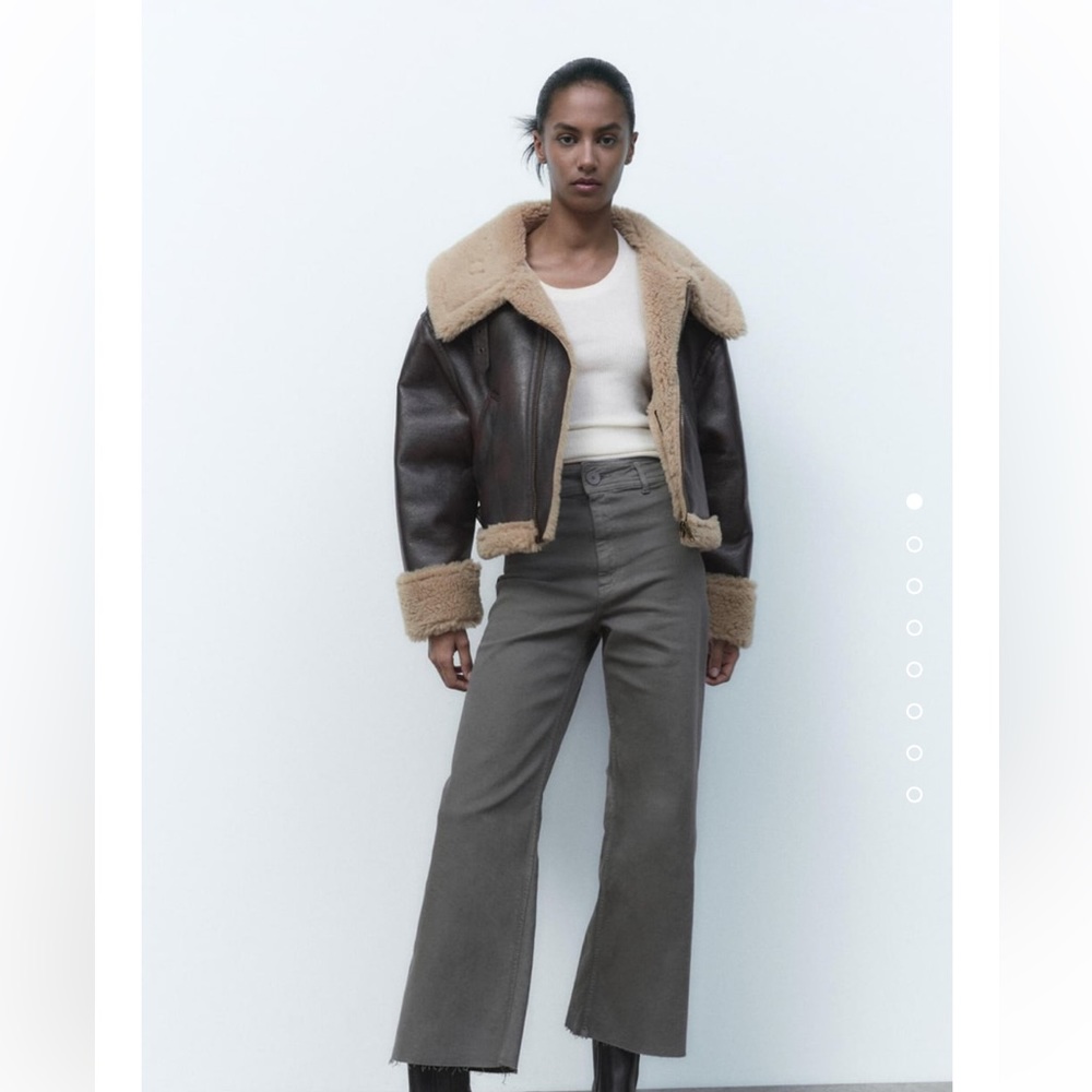 Marine Straight Jeans-Olive